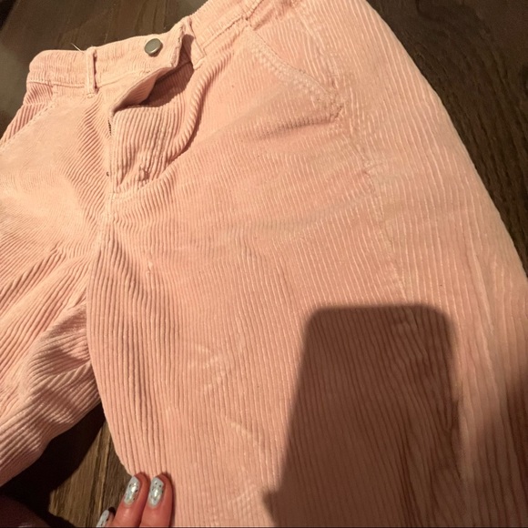 Everlane pink straight leg crop corduroys size 4 - Picture 4 of 6